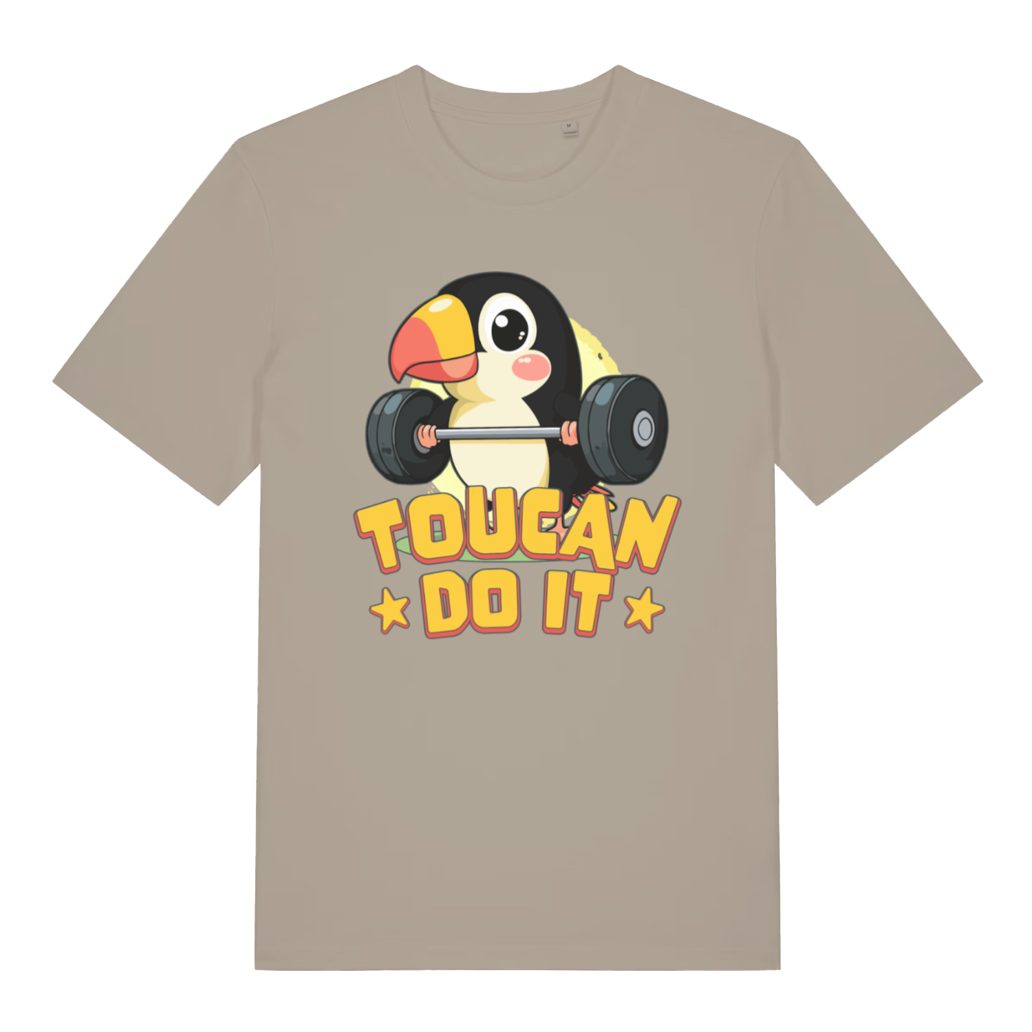 Stone Toucan Do It men’s funny graphic t-shirt featuring ultimate animal motivation print  
