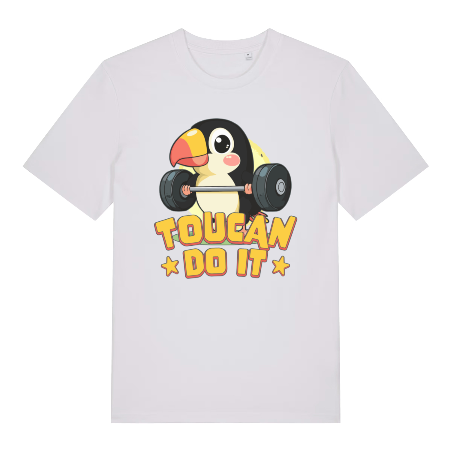 White Toucan Do It men’s funny graphic t-shirt with cheeky toucan do it statement  