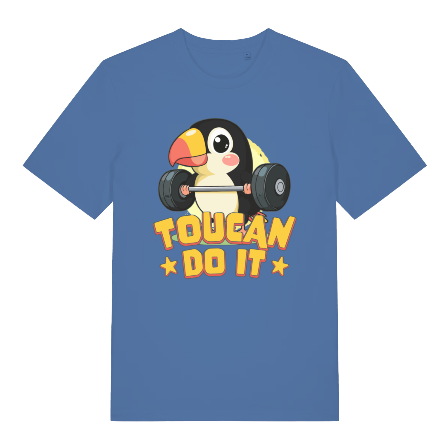 Blue Toucan Do It women’s funny graphic t-shirt featuring witty animal pun print  