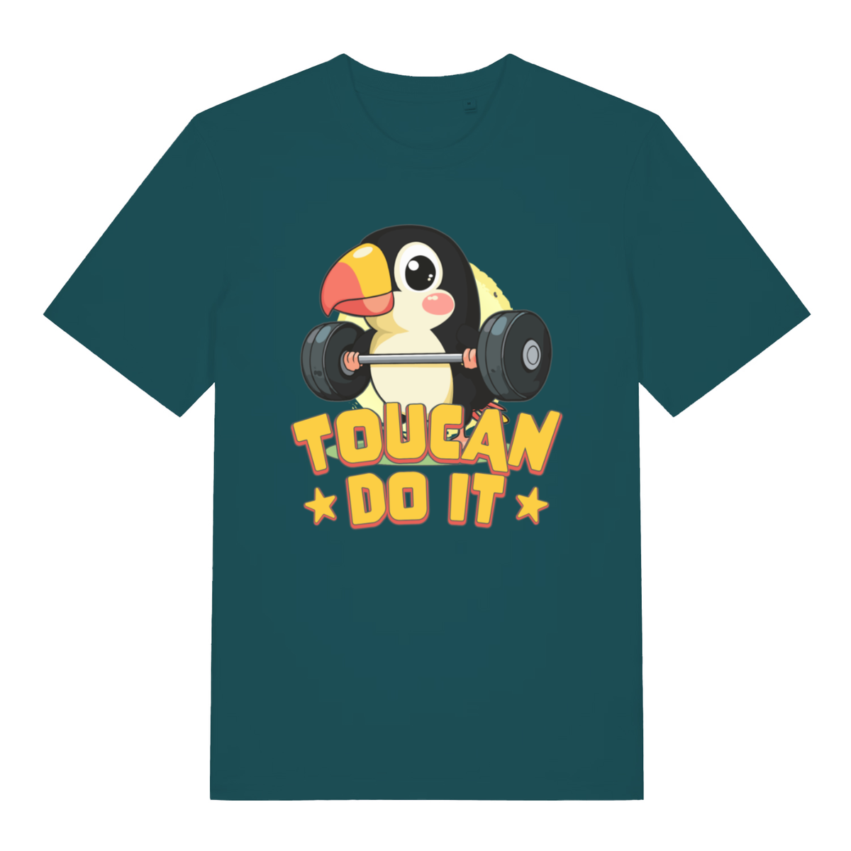 Green Toucan Do It women’s funny graphic t-shirt with bold toucan do it graphic  