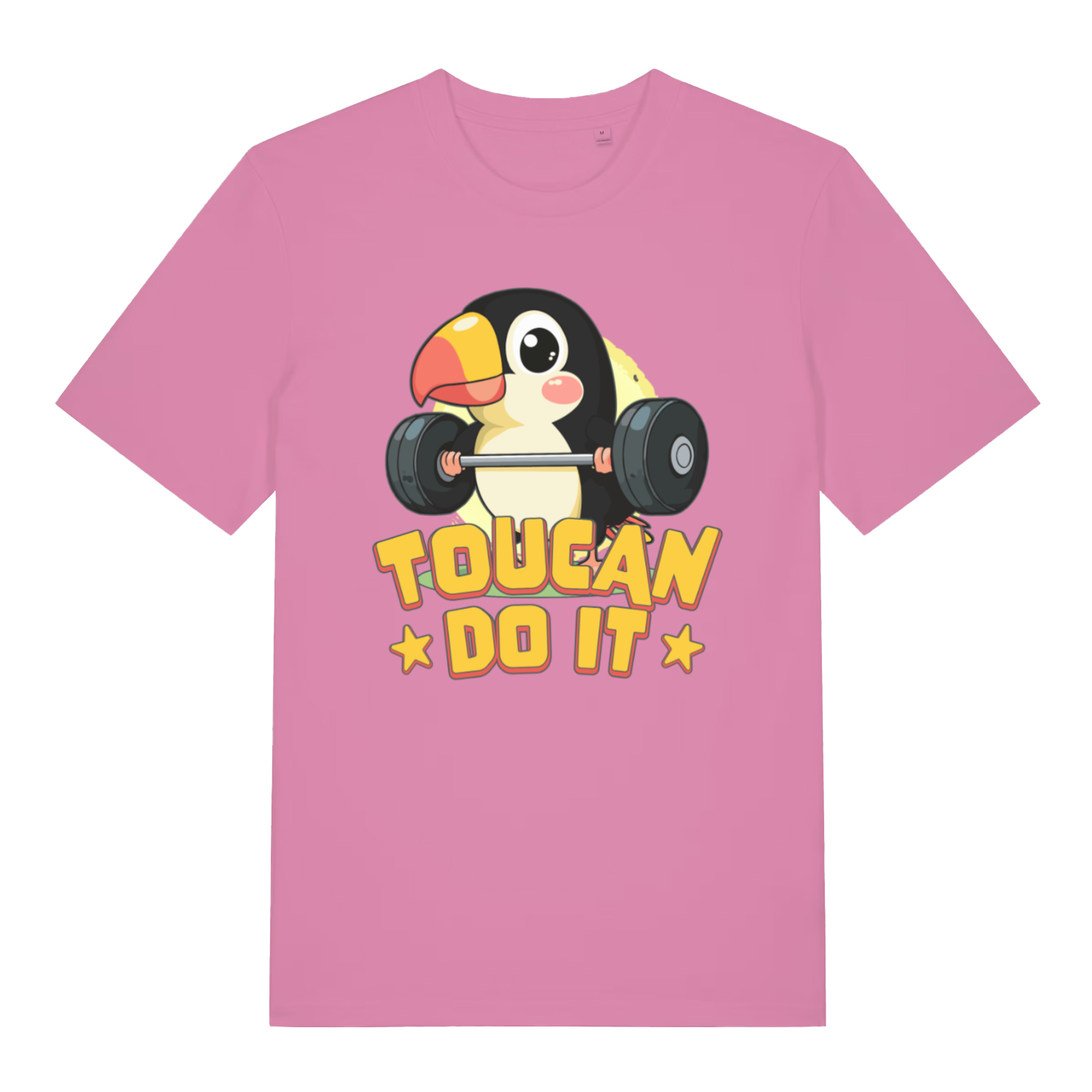 Pink Toucan Do It women’s funny graphic t-shirt featuring ultimate animal motivation print  