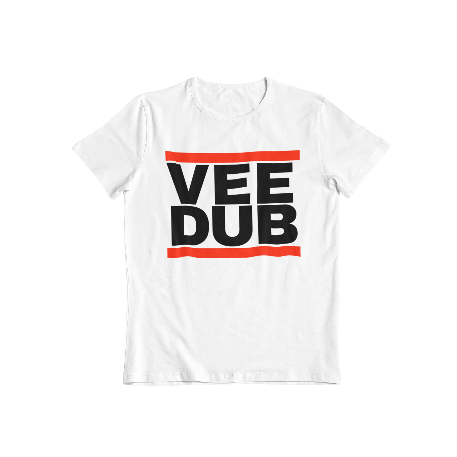 Vee Dub T-shirt Black Print - Teevolution