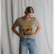 Woman wearing a Teevolution 