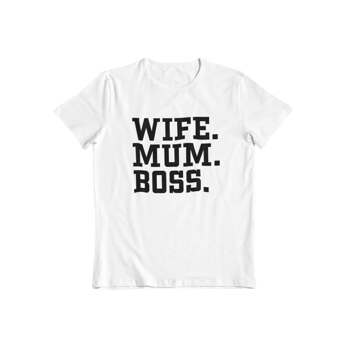 Wife Mum Boss T-shirt - Teevolution
