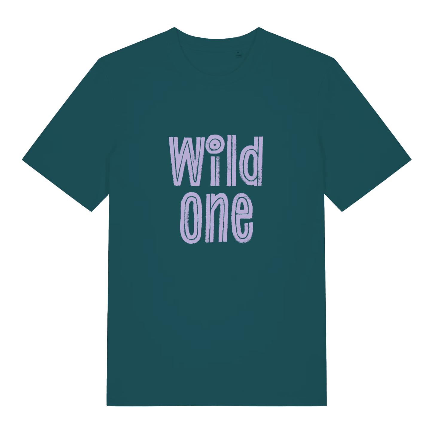 Teal Wild One women’s funny slogan t-shirt featuring cheeky matching hen party print  