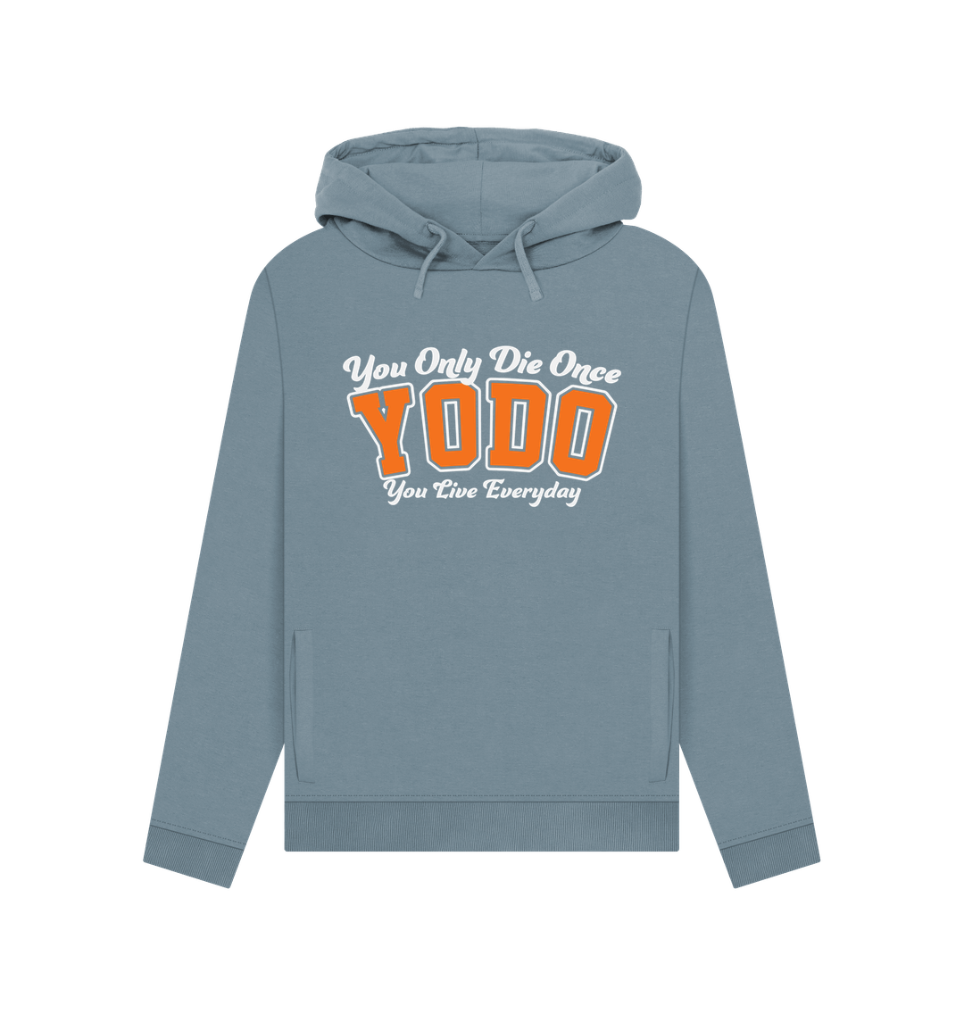 Stone Blue Yodo Women's Hoodie