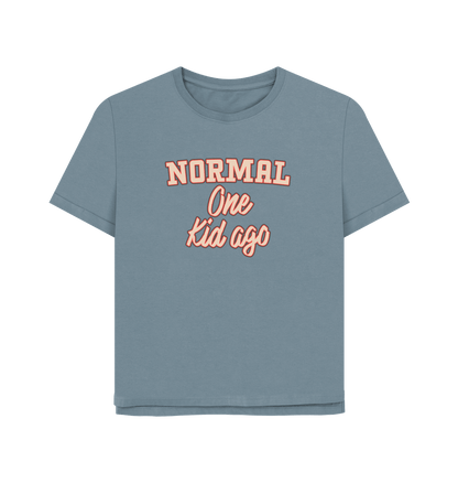 Stone Blue Normal One Women's Relaxed Fit T-shirt