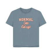 Stone Blue Normal One Women's Relaxed Fit T-shirt