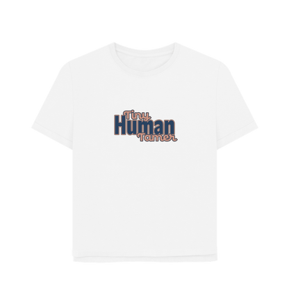 White Tiny Human Tamer Women's Relaxed Fit T-shirt