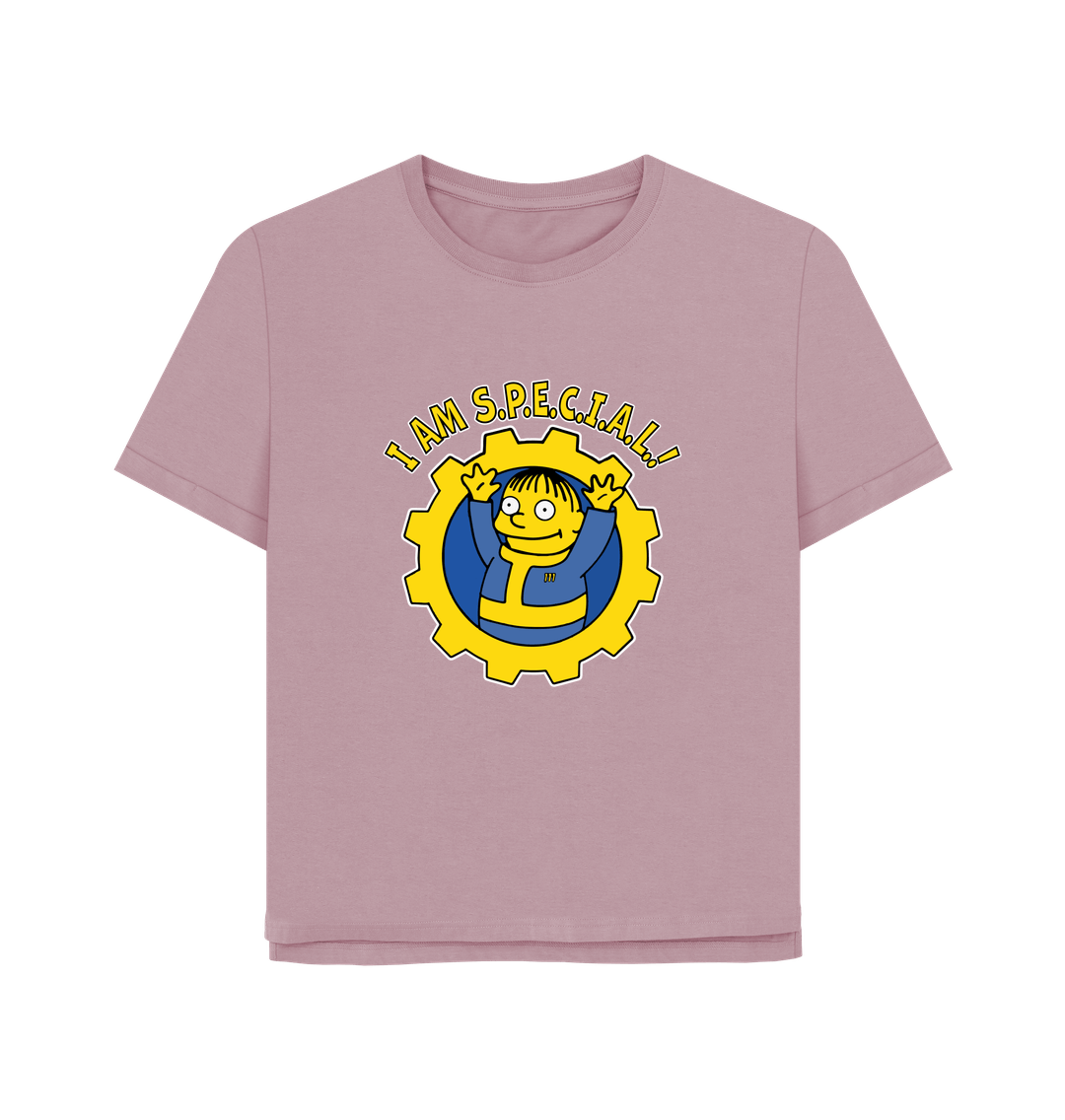 Mauve Ralph Special Women's Relaxed Fit T-shirt