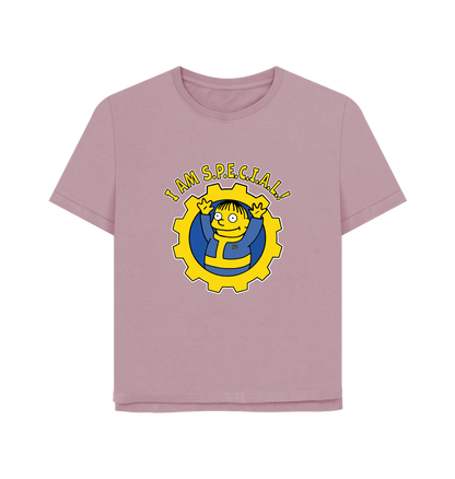 Mauve Ralph Special Women's Relaxed Fit T-shirt