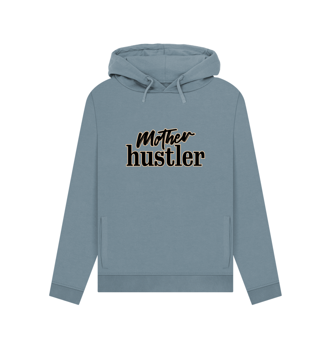 Stone Blue Mother Hustler Women's Hoodie