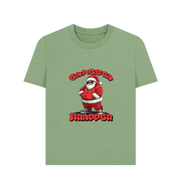 Sage Gangsta Wrapper Women's Christmas T-shirt