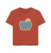 Rust Good Vibes Women's Relaxed Fit T-shirt