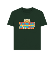 Evergreen Tanned And Tipsy Women's T-shirt