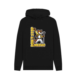 Black Don't Stop Meow Men's Hoodie