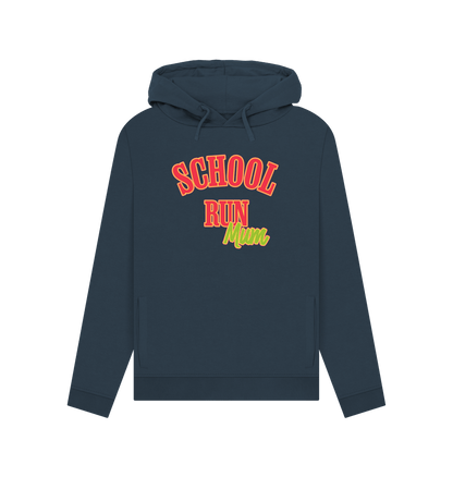 Navy Blue School Run Mum Women's Hoodie