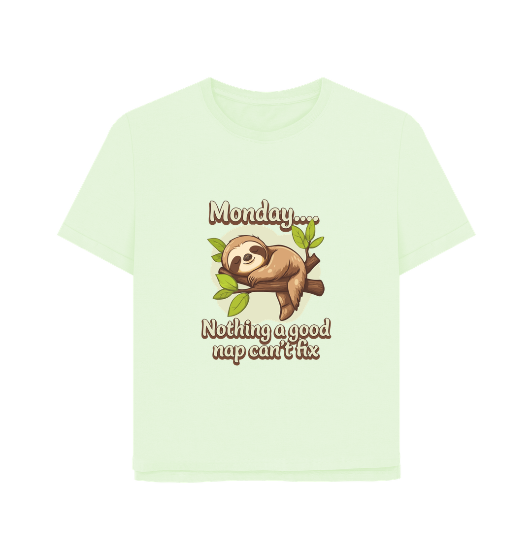 Pastel Green Printed T-shirt