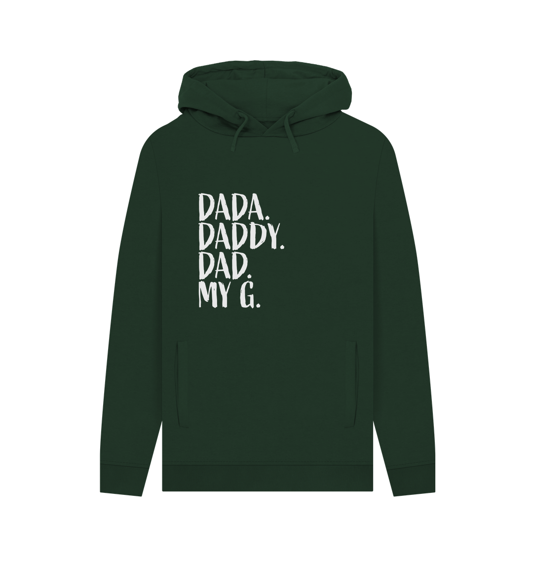Evergreen Dad My G Men's Hoodie
