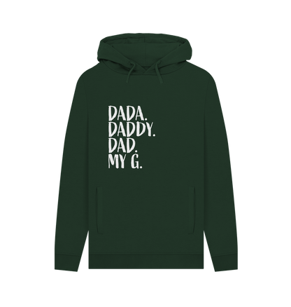 Evergreen Dad My G Men's Hoodie