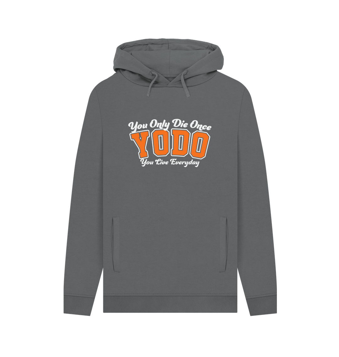 Slate Grey Yodo Men's Hoodie