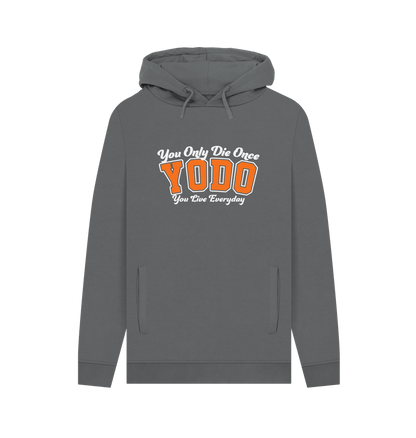 Slate Grey Yodo Men's Hoodie