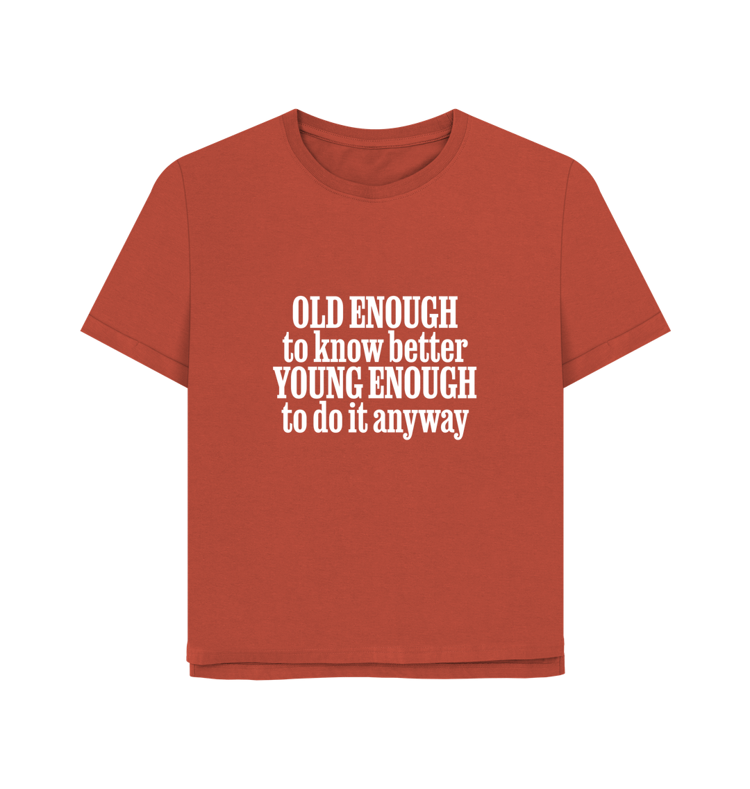 Rust Printed T-shirt