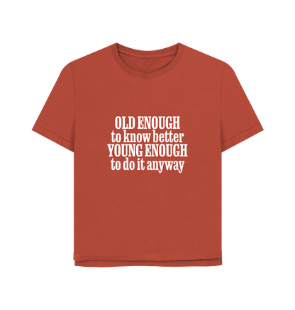 Rust Printed T-shirt