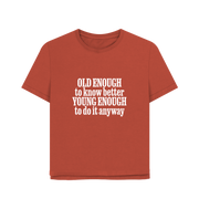 Rust Printed T-shirt