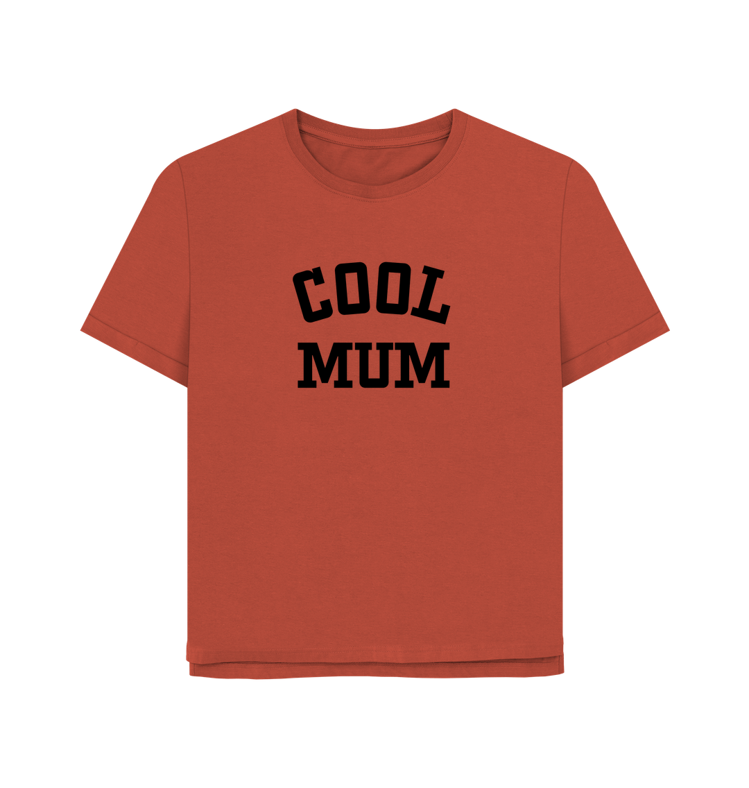 Rust Cool Mum Women's Relaxed Fit T-shirt
