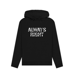 Black Always Right Women's Hoodie