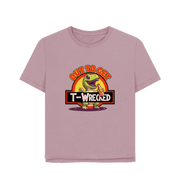 Mauve T-Wrecked Women's Relaxed Fit T-shirt