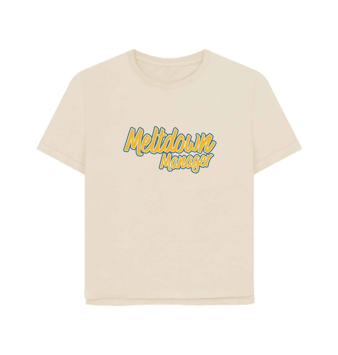 Oat Meltdown Manager Women's Relaxed Fit T-shirt