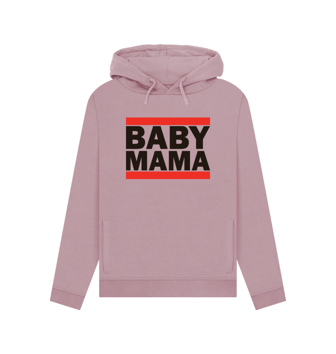 Mauve Baby Mama Women's Hoodie