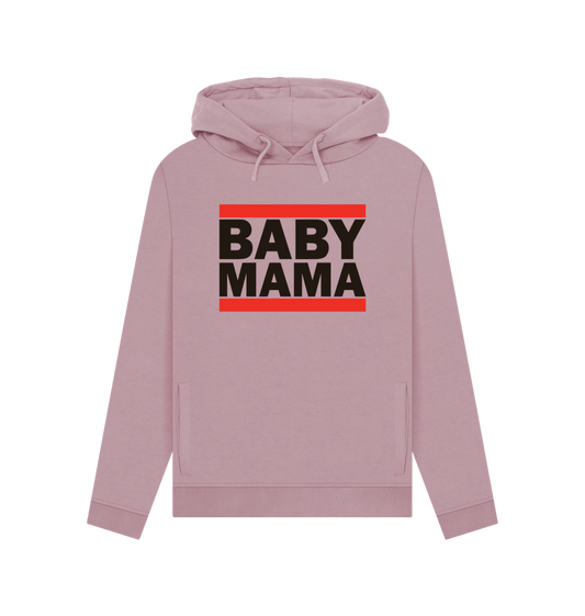 Mauve Baby Mama Women's Hoodie