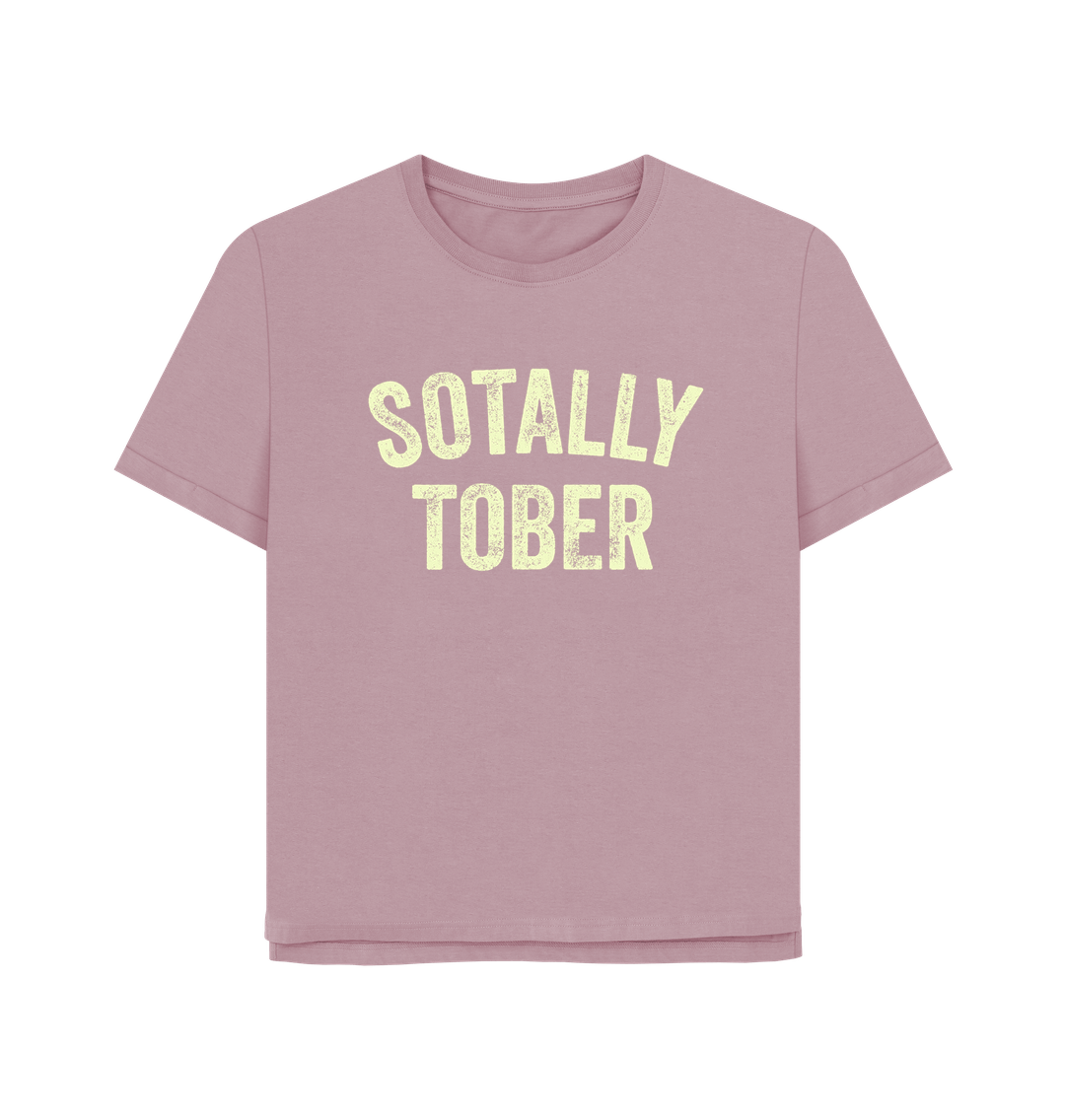 Mauve Sotally Tober Women's Relaxed Fit T-shirt