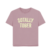 Mauve Sotally Tober Women's Relaxed Fit T-shirt