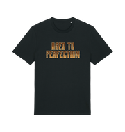 Black slogan t-shirt that reads aged to perfection