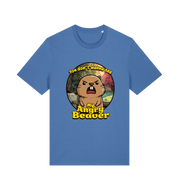 Blue Animal T-shirt with the graphic of a beaver