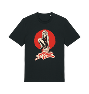  Black music t-shirt inspired by an iconic punk bandlack