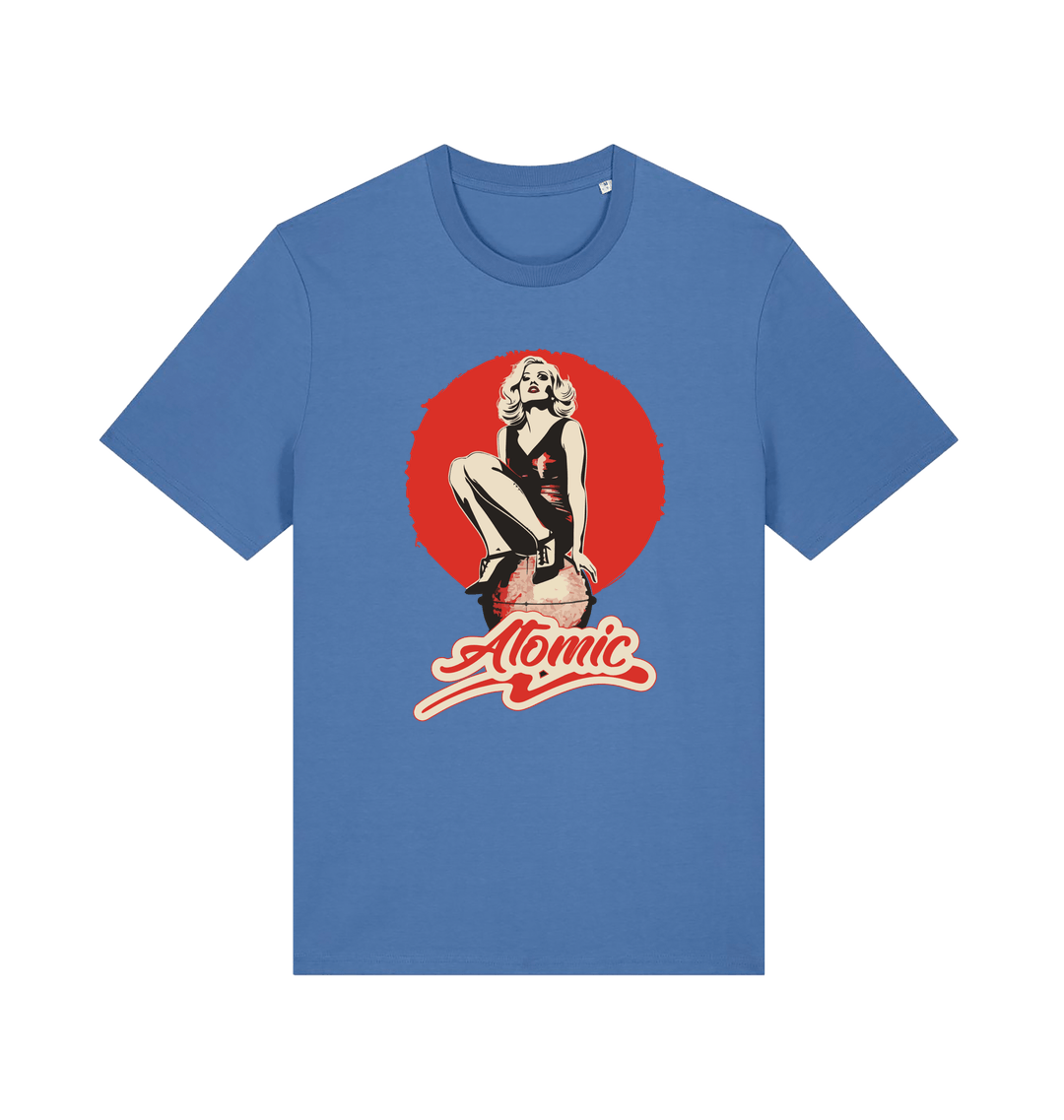 Blue music t-shirt inspired by an iconic punk band