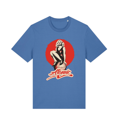 Blue music t-shirt inspired by an iconic punk band