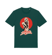 Green music t-shirt inspired by an iconic punk band