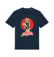 Navy music t-shirt inspired by an iconic punk band