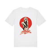 White music t-shirt inspired by an iconic punk band