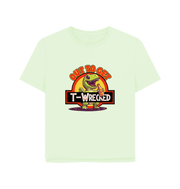 Pastel Green T-Wrecked Women's Relaxed Fit T-shirt