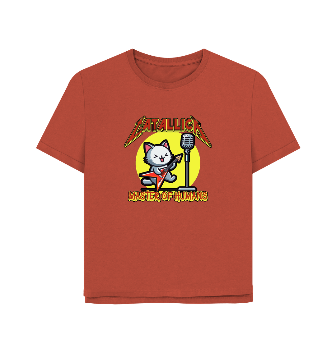 Rust Catallica Women's Relaxed Fit T-shirt