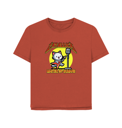 Rust Catallica Women's Relaxed Fit T-shirt