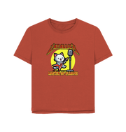 Rust Catallica Women's Relaxed Fit T-shirt