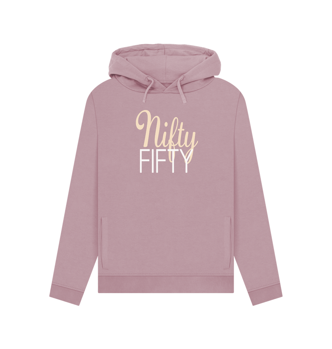 Mauve Nifty Fifty Women's Hoodie